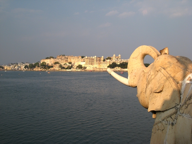 Udaipur elephant statue